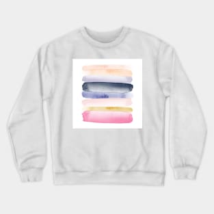 Brushstroke Ombre Abstract #watercolor Crewneck Sweatshirt